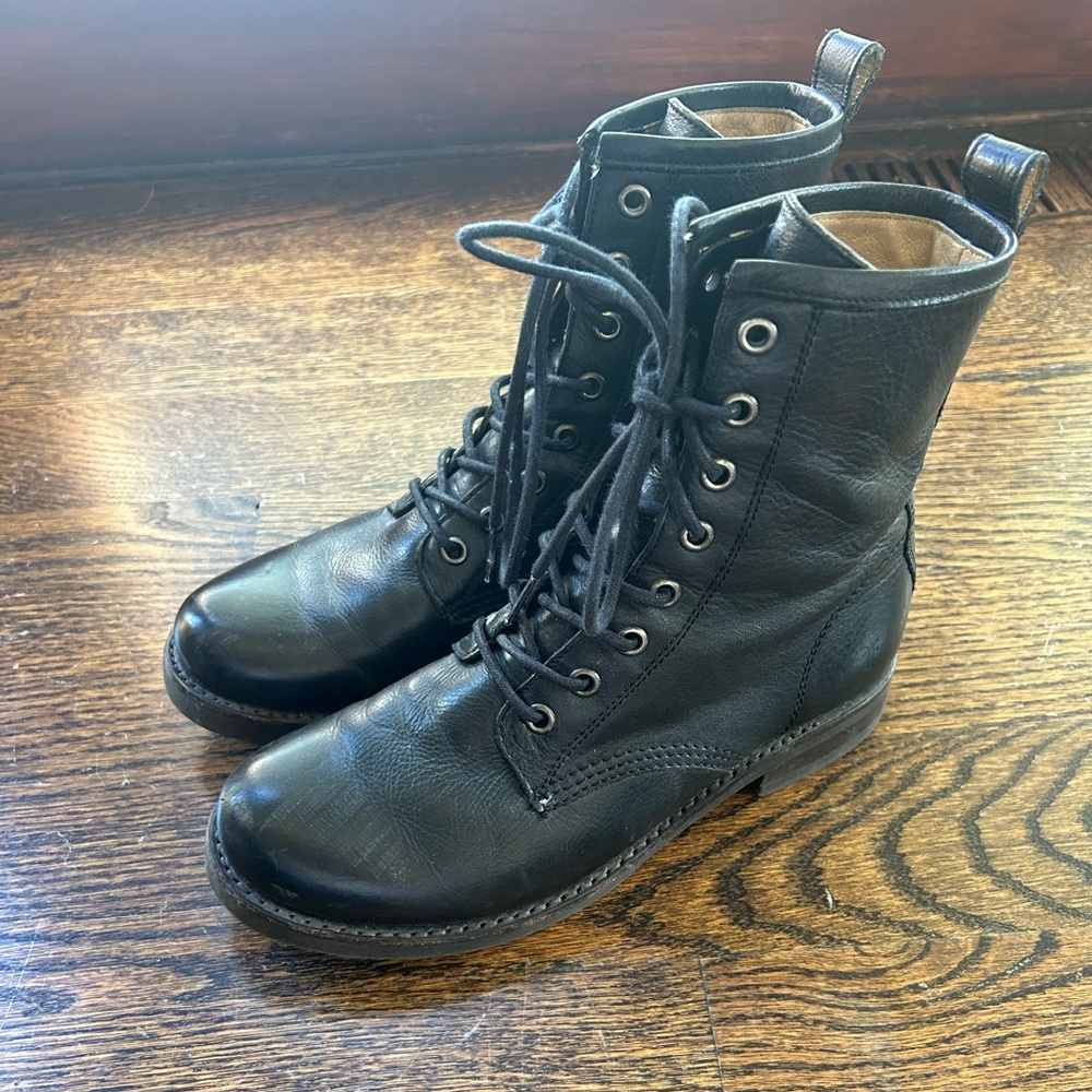 Frye Veronica Combat Boots - image 1